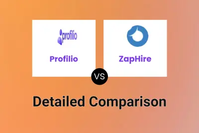 Profilio vs ZapHire Detailed comparison features, price