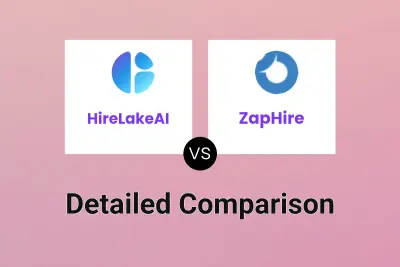 HireLakeAI vs ZapHire Detailed comparison features, price