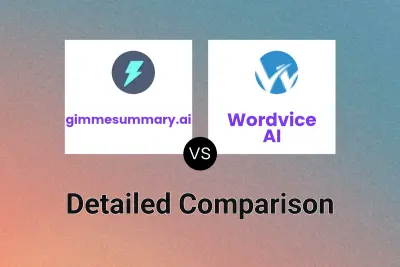 gimmesummary.ai vs Wordvice AI