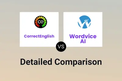 CorrectEnglish vs Wordvice AI