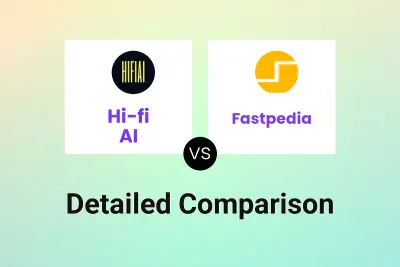 Hi-fi AI vs Fastpedia