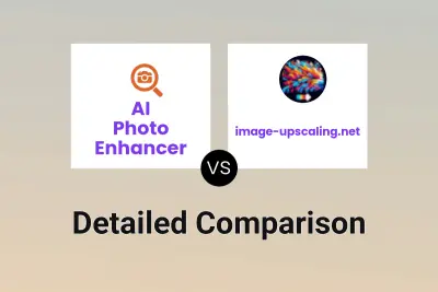 AI Photo Enhancer vs image-upscaling.net