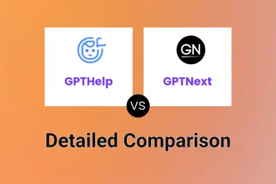 GPTHelp vs GPTNext Detailed comparison features, price