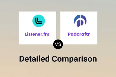 Listener.fm vs Podcraftr