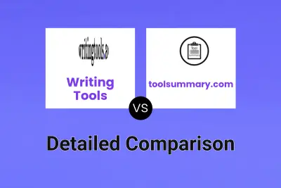 Writing Tools vs toolsummary.com