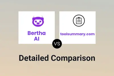 Bertha AI vs toolsummary.com