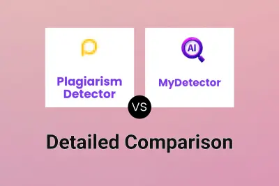 Plagiarism Detector vs MyDetector