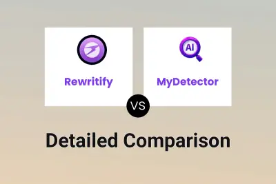 Rewritify vs MyDetector