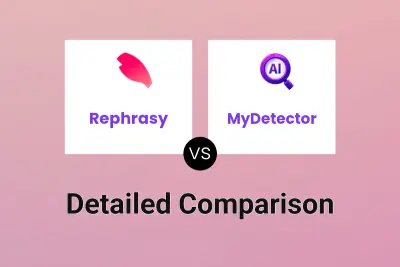 Rephrasy vs MyDetector