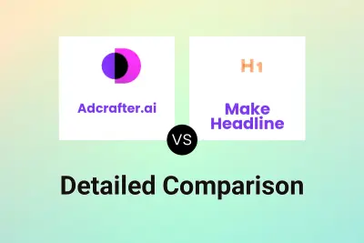 Adcrafter.ai vs Make Headline