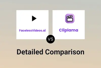 FacelessVideos.ai vs Cliplama