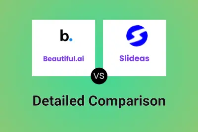 Beautiful.ai vs Slideas Detailed comparison features, price