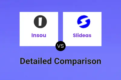 Insou vs Slideas Detailed comparison features, price