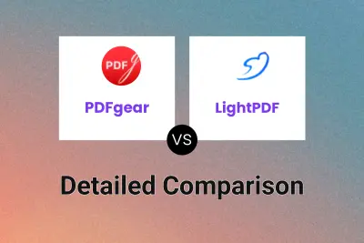 PDFgear vs LightPDF