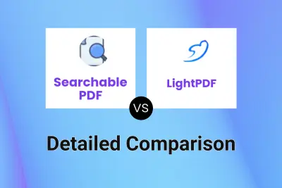 Searchable PDF vs LightPDF