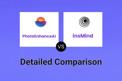 PhotoEnhanceAI vs insMind