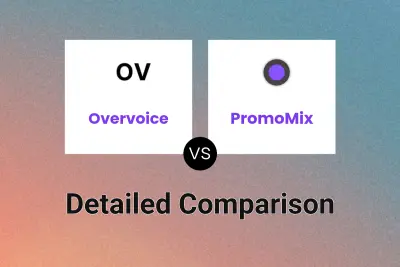 Overvoice vs PromoMix Detailed comparison features, price