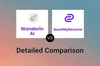 Wonderin AI vs BoostMyResume Detailed comparison features, price