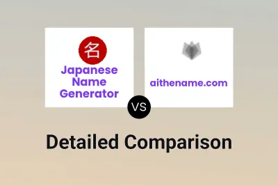 Japanese Name Generator vs aithename.com