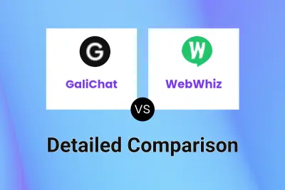 GaliChat vs WebWhiz Detailed comparison features, price