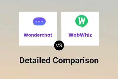 Wonderchat vs WebWhiz Detailed comparison features, price