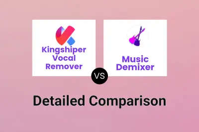 Kingshiper Vocal Remover vs Music Demixer