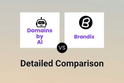 Domains by AI vs Brandix Detailed comparison features, price