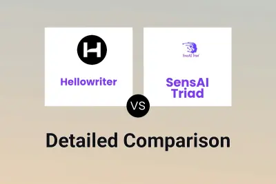 Hellowriter vs SensAI Triad