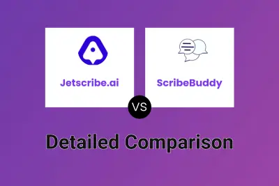 Jetscribe.ai vs ScribeBuddy Detailed comparison features, price