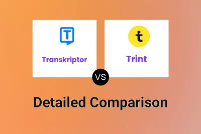 Transkriptor vs Trint