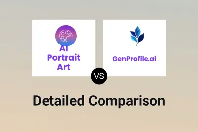 AI Portrait Art vs GenProfile.ai