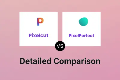 Pixelcut vs PixelPerfect Detailed comparison features, price