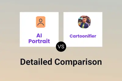 AI Portrait vs Cartoonifier