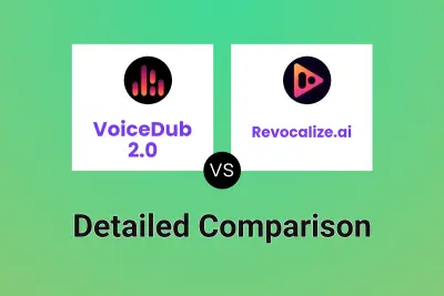 VoiceDub 2.0 vs Revocalize.ai Detailed comparison features, price