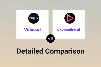 Voice.ai vs Revocalize.ai Detailed comparison features, price