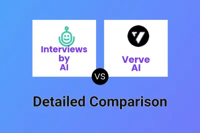 Interviews by AI vs Verve AI Detailed comparison features, price