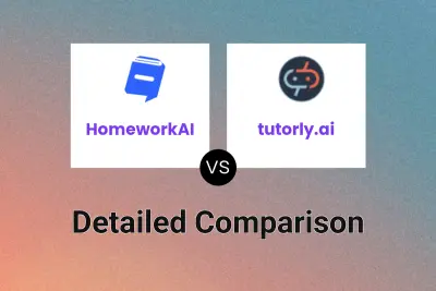 HomeworkAI vs tutorly.ai