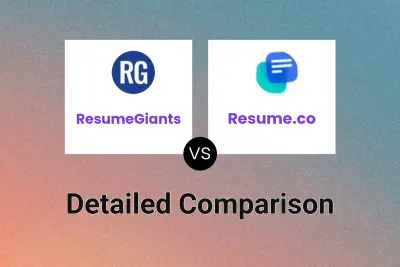 ResumeGiants vs Resume.co