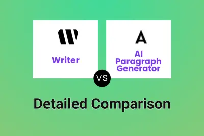 Writer vs AI Paragraph Generator Detailed comparison features, price