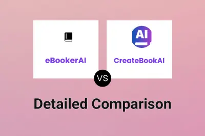 eBookerAI vs CreateBookAI Detailed comparison features, price