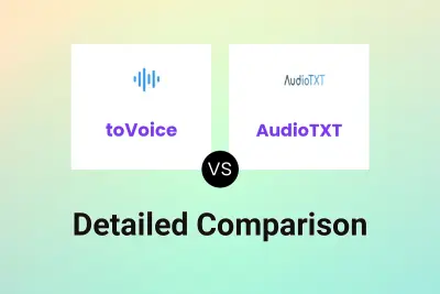 toVoice vs AudioTXT