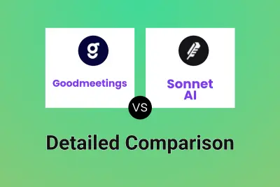 Goodmeetings vs Sonnet AI Detailed comparison features, price