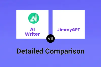 AI Writer vs JimmyGPT Detailed comparison features, price