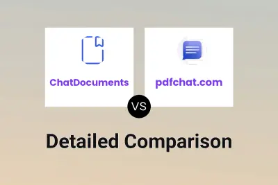 ChatDocuments vs pdfchat.com