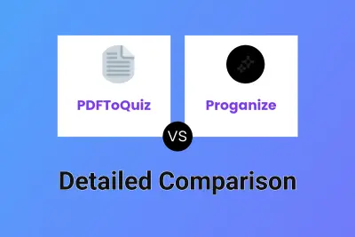 PDFToQuiz vs Proganize