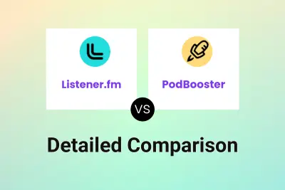 Listener.fm vs PodBooster