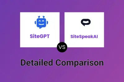 SiteGPT vs SiteSpeakAI Detailed comparison features, price