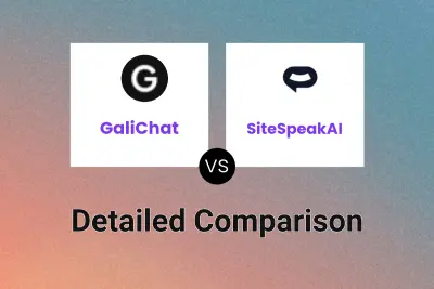 GaliChat vs SiteSpeakAI Detailed comparison features, price