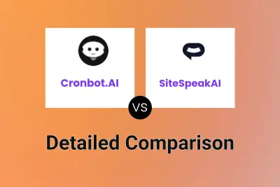 Cronbot.AI vs SiteSpeakAI Detailed comparison features, price