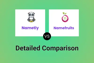 Nametly vs Namefruits